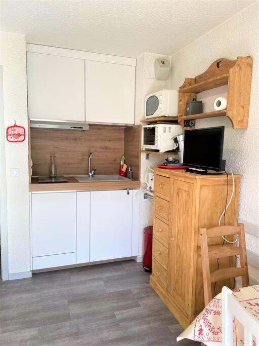 Charmant Studio + Jardin Vue Pistes Et Local Velo Praz-sur-Arly Buitenkant foto
